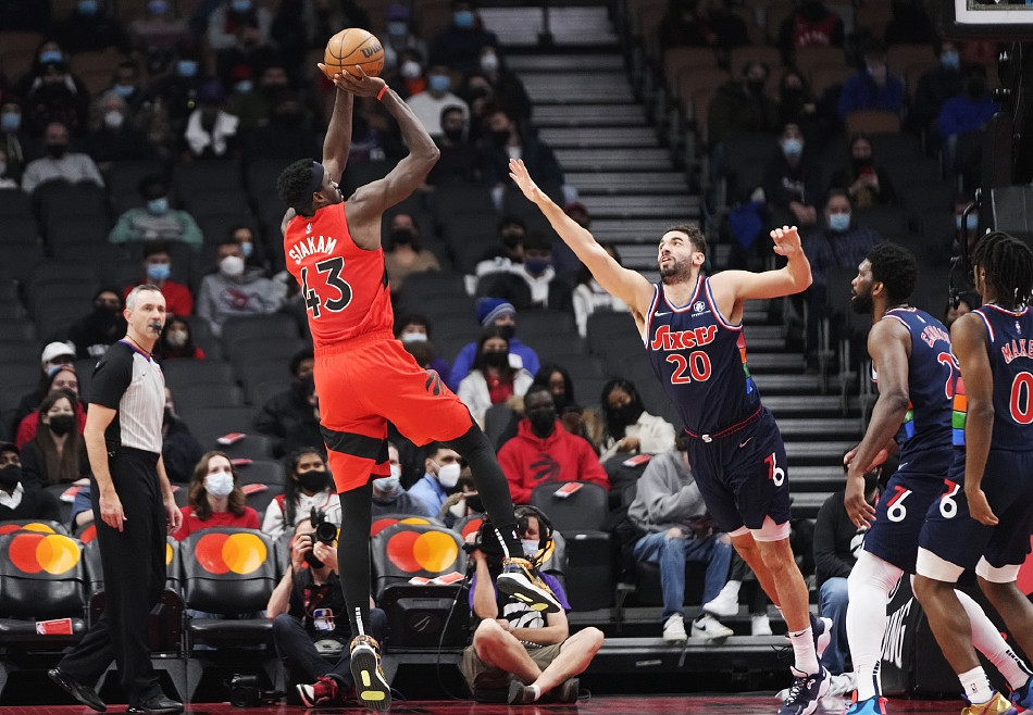 辽宁队逆转广州队，恩比德关键制胜