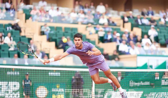 温网力克蒙特卡洛大师赛，阿尔卡拉斯状态火热